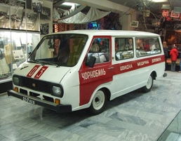 Chernobyl ambulance by stahlmandesigm/creative commons